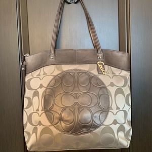 Brown Coach Tote